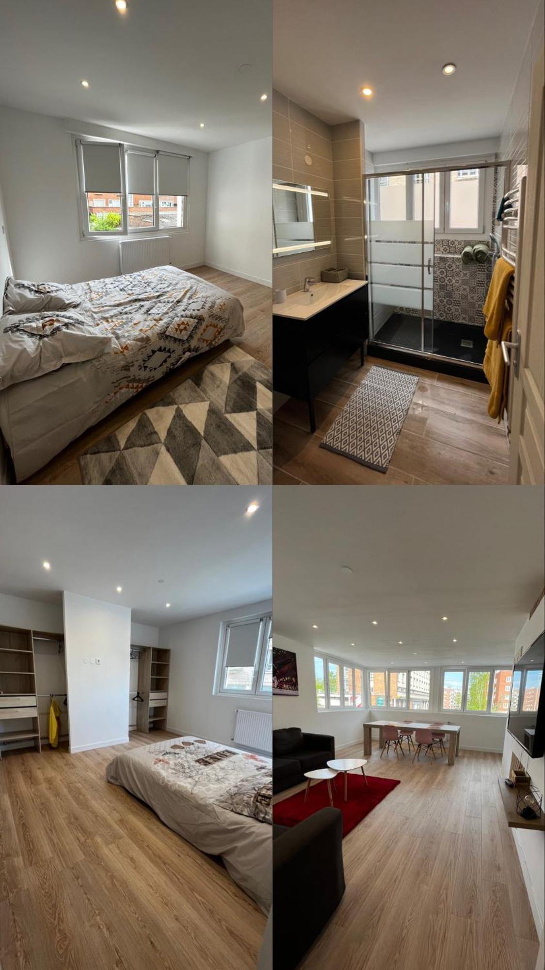 Grande Chambre Dans Loft A Deux Pas De La Plage Dunkirk Екстериор снимка